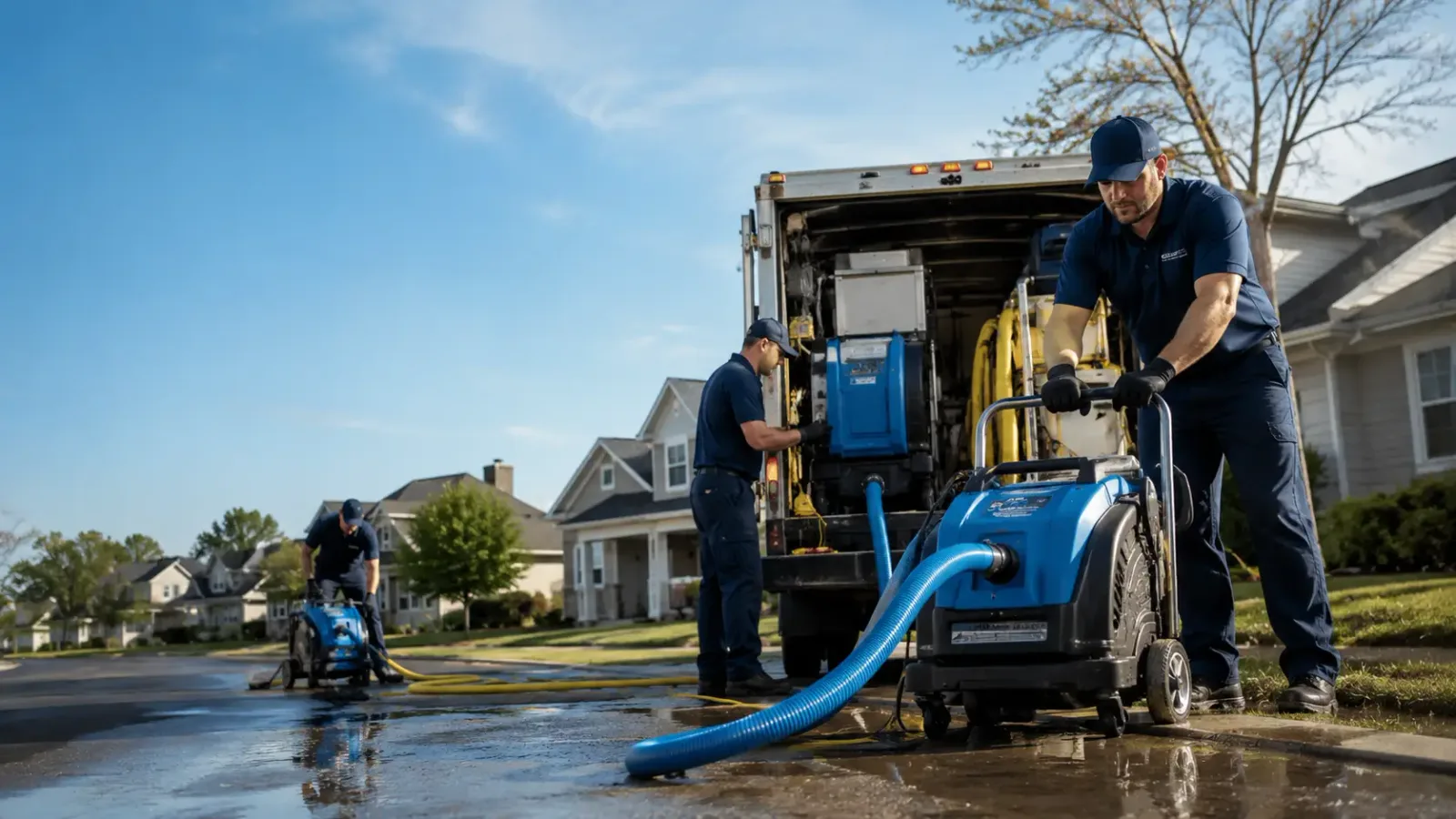 Flood Damage Cleanup in Glen Daniel, WV